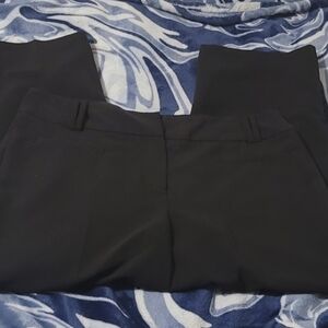 Larry Levine Classic Black Stretch Pants